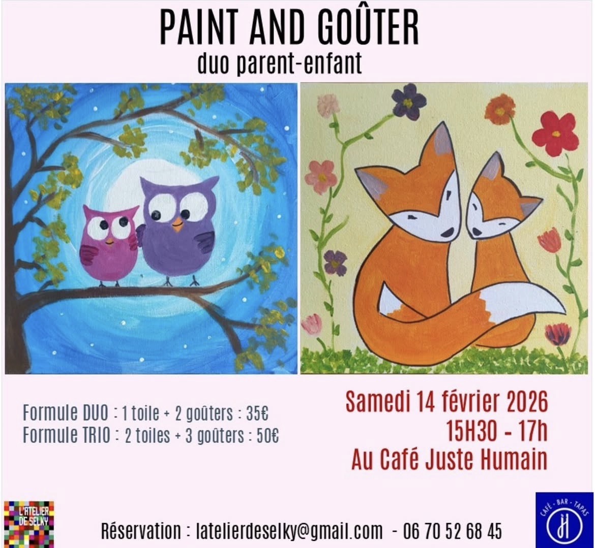 peinture parents / enfants 14/02